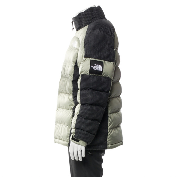 The North Face Rusta Puffer Jacket Mens Medium Tea Green Black Winter Coat NWT - Picture 7 of 16